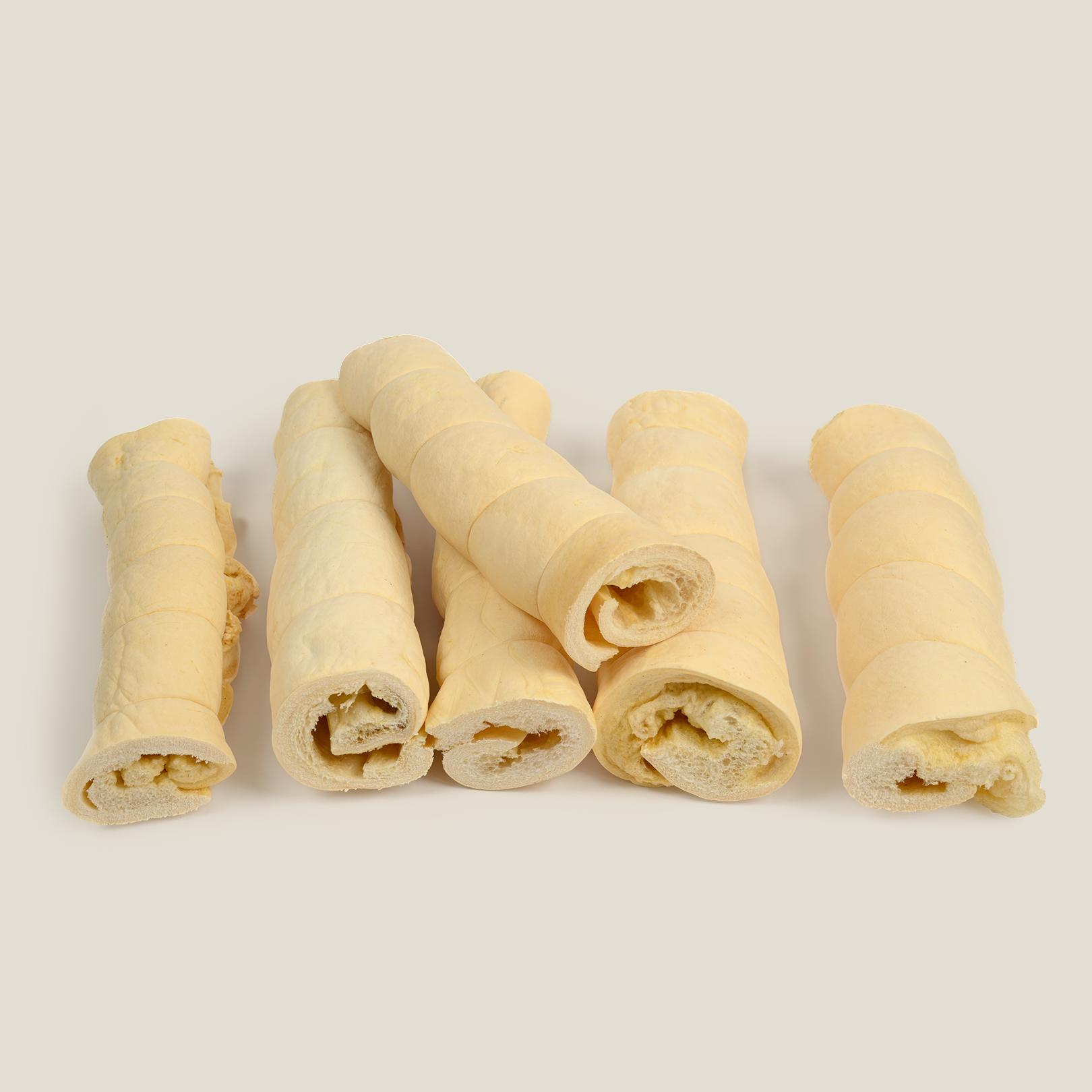 Gargantuan Beef Cheek Rolls 11" – 3 Pack for Aggressive Chewers