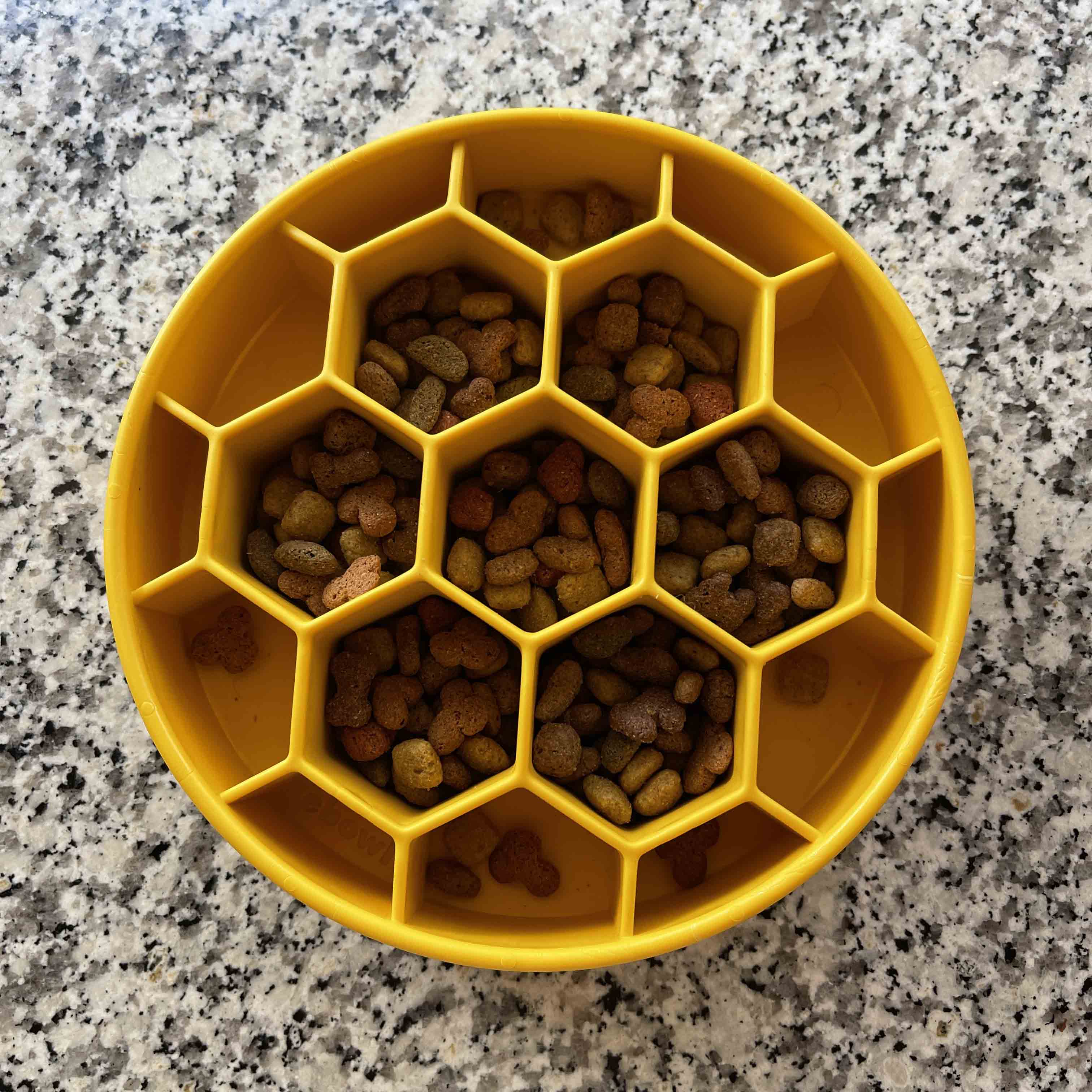 SodaPup Honeycomb eBowl® Slow Feeder & Enrichment Dog Bowl