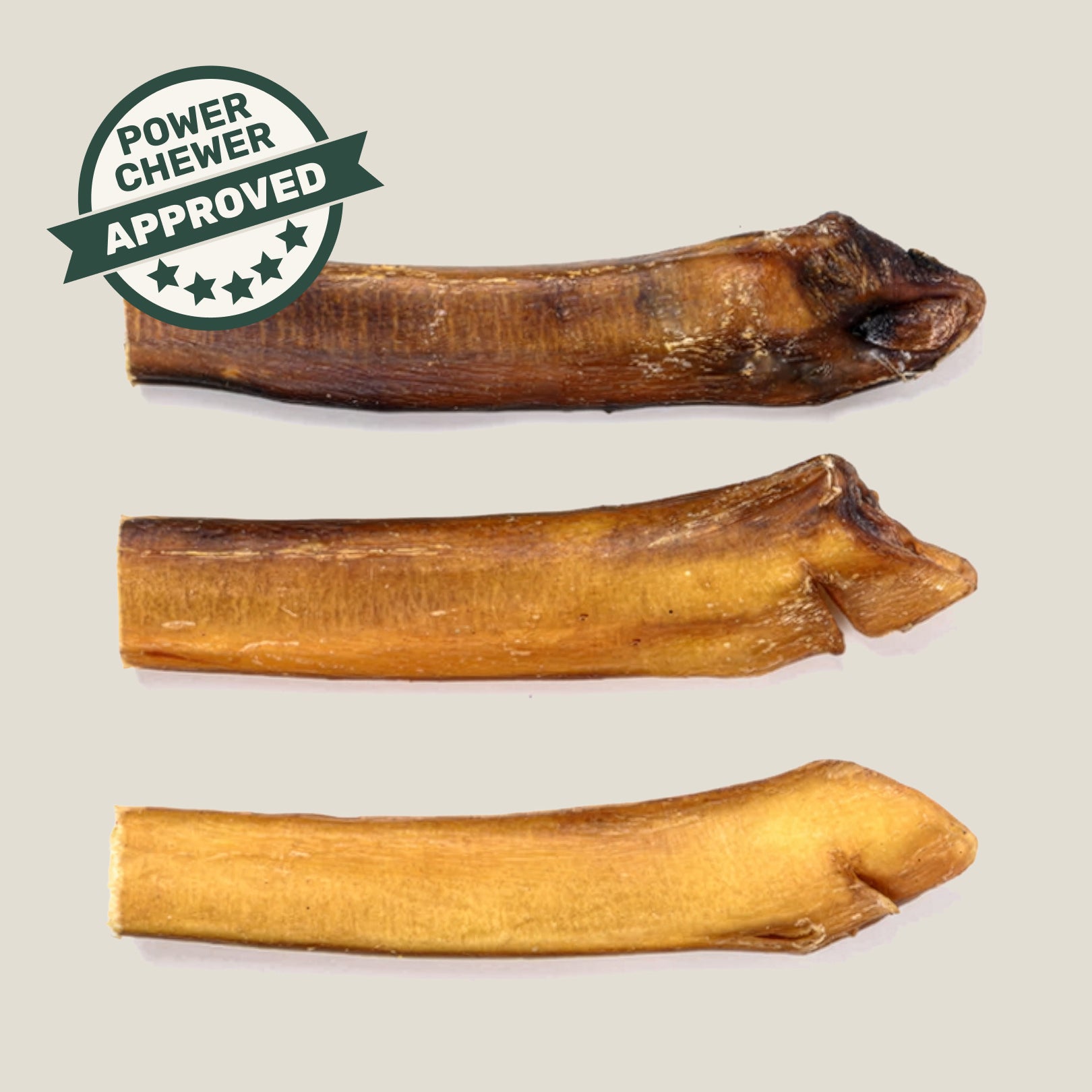 Gargantuan 6” Rawhide-Free Bully Stick for Power Chewers - Single