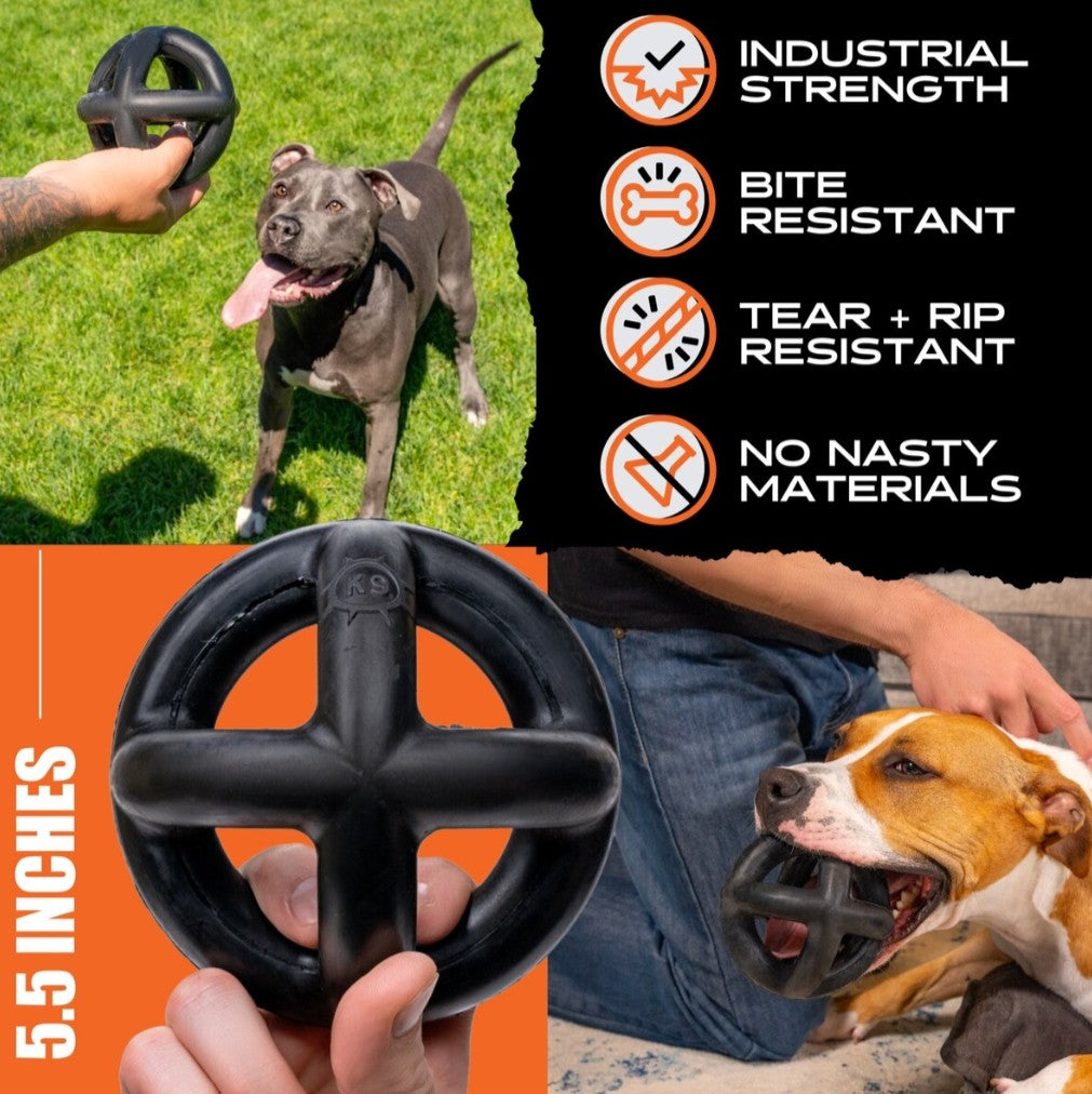 Monster K9 Power Chewer Duo (Ring Ball + Stick)
