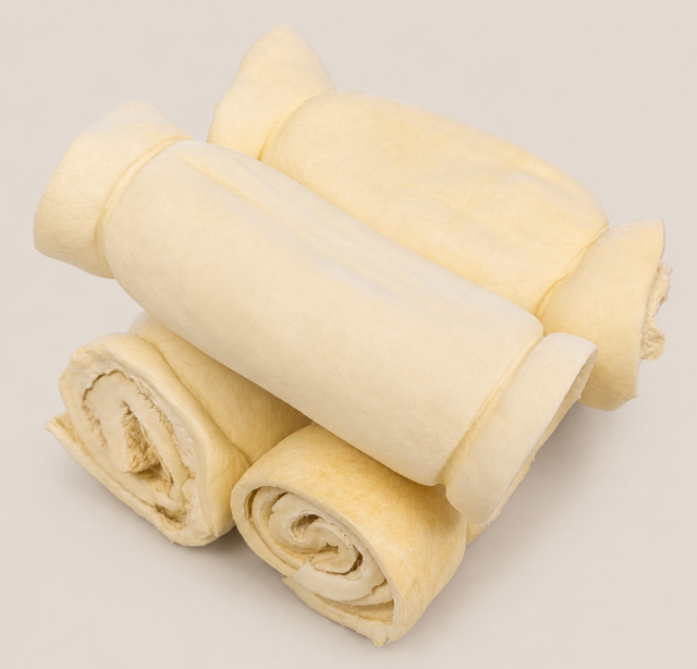 5" Beef Cheek Rolls | Rawhide-Free Dog Chews