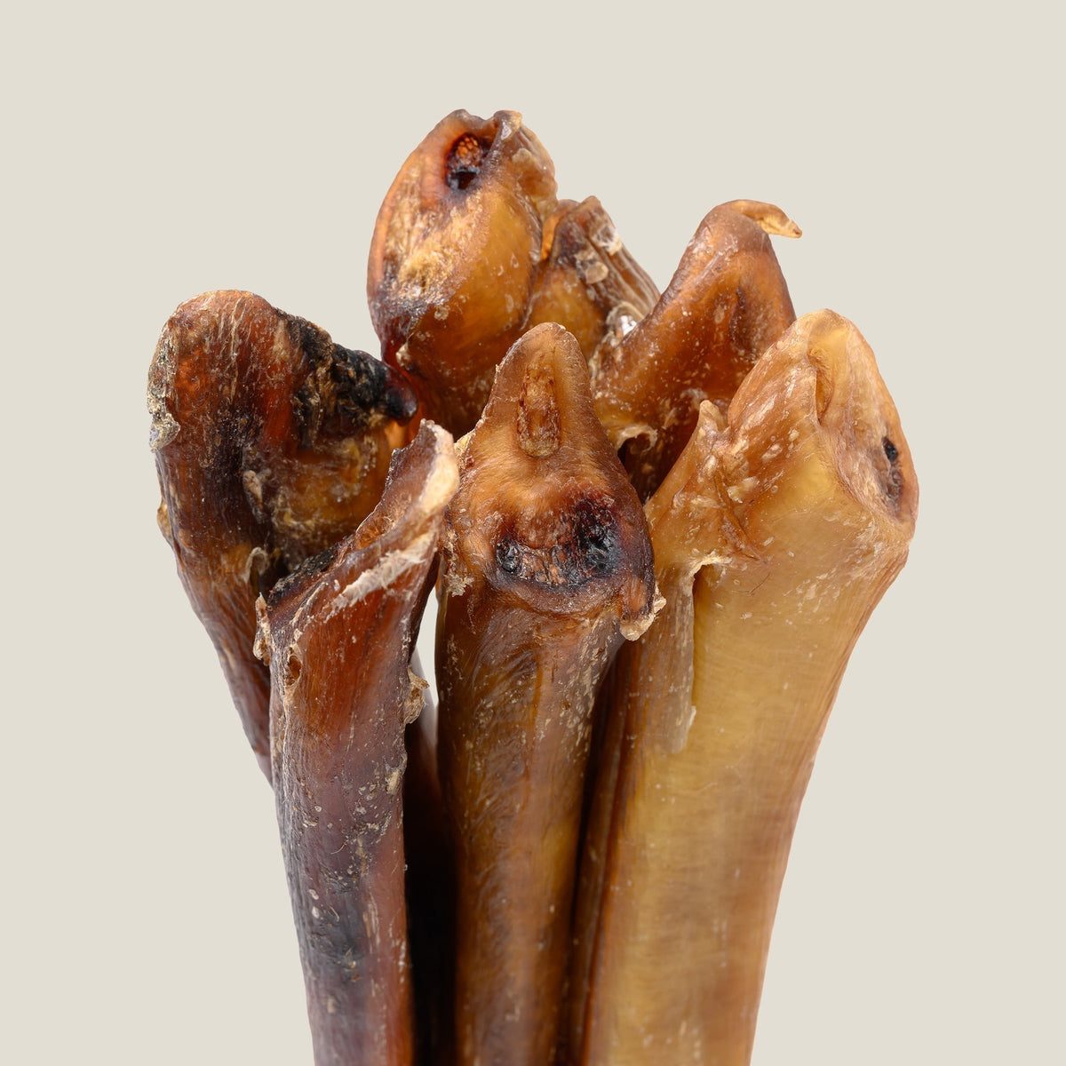 Extra-thick bully sticks for power chewers from Rugged Dog Company