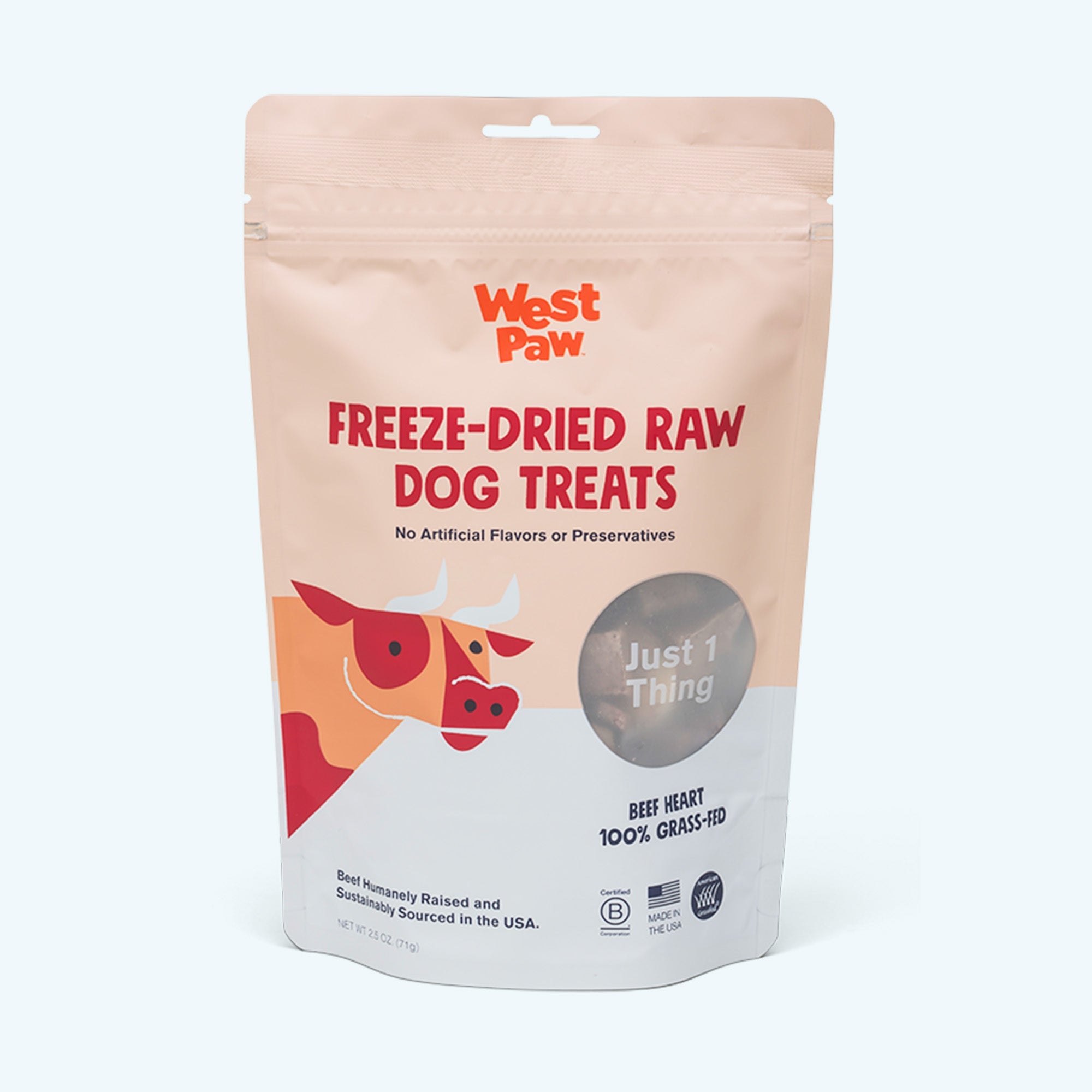 Freeze-Dried Beef Heart Dog Treats