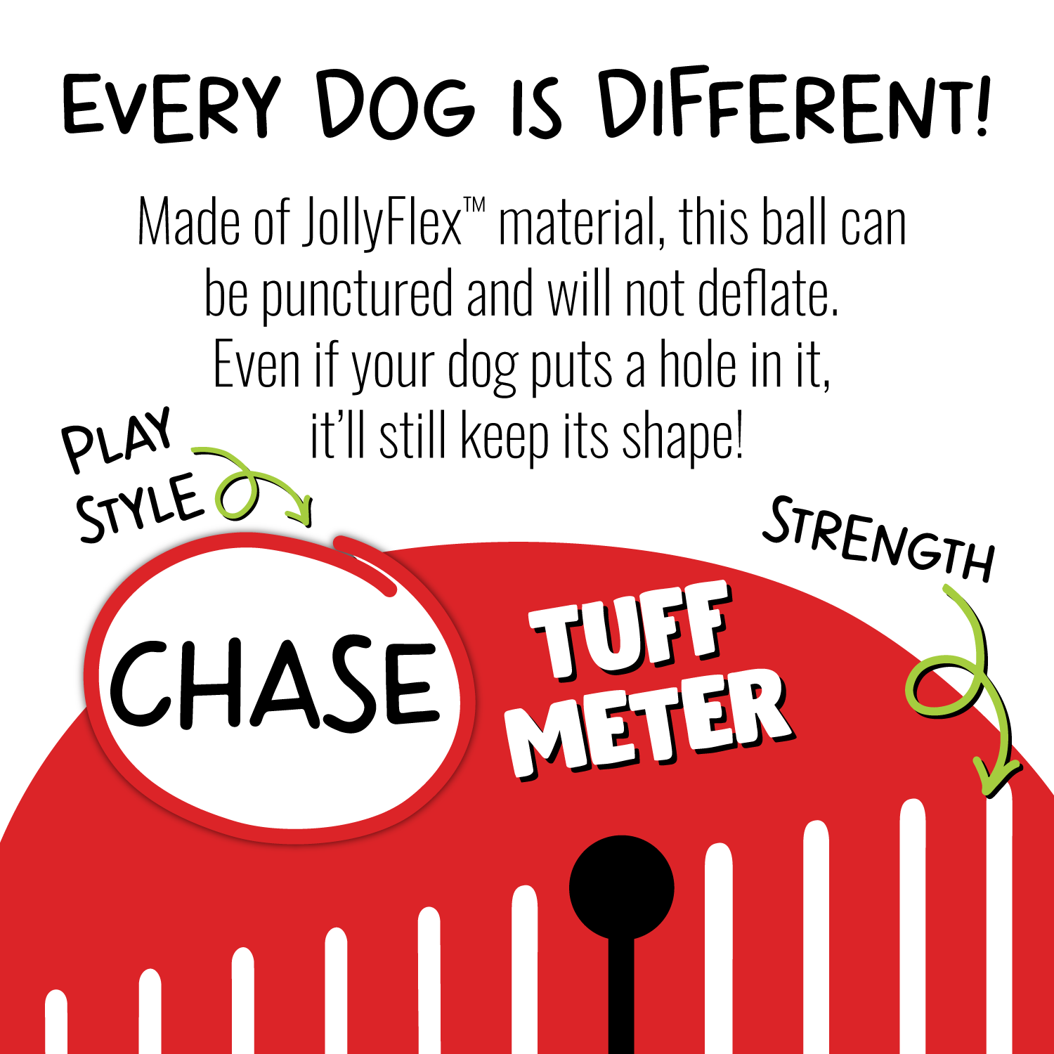 Jolly Soccer Ball Fetch & Bounce Dog Toy
