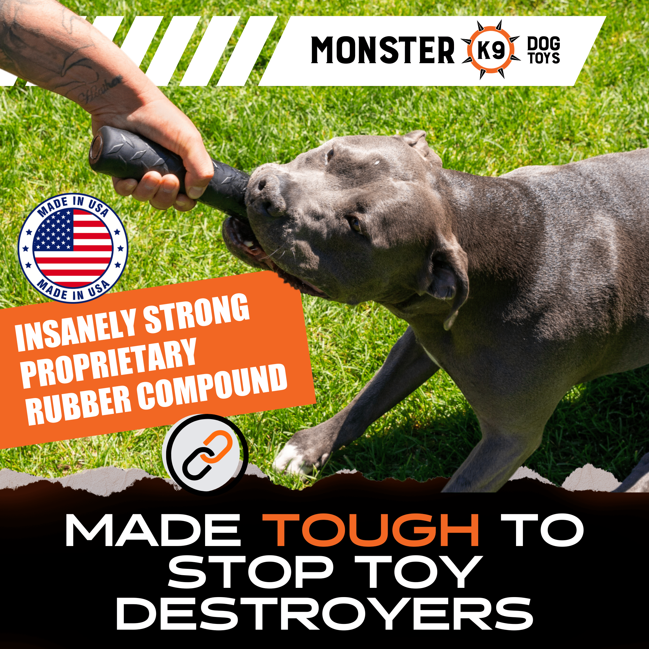 Monster K9 Chew Stick for Aggressive & Power Chewers