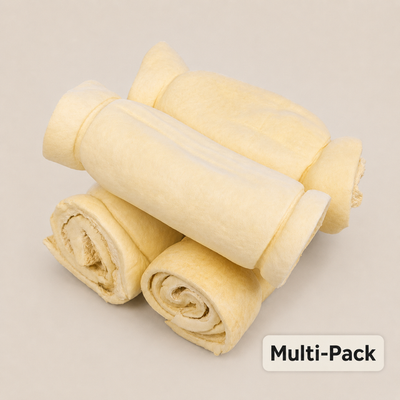 5" Beef Cheek Rolls | Rawhide-Free Dog Chews