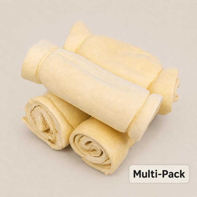 5" Beef Cheek Rolls | Rawhide-Free Dog Chews