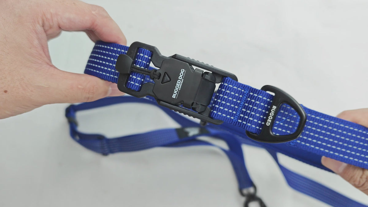 Rugged-Dog-Navy-3-in-1-Leash-FIDLOCK-Hands-Free-Feature-Demo